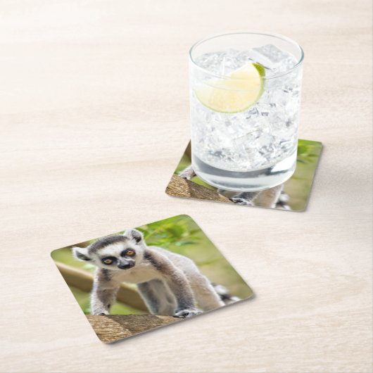 Rändellemmchen Rechteckiger Pappuntersetzer (Vor Ort)