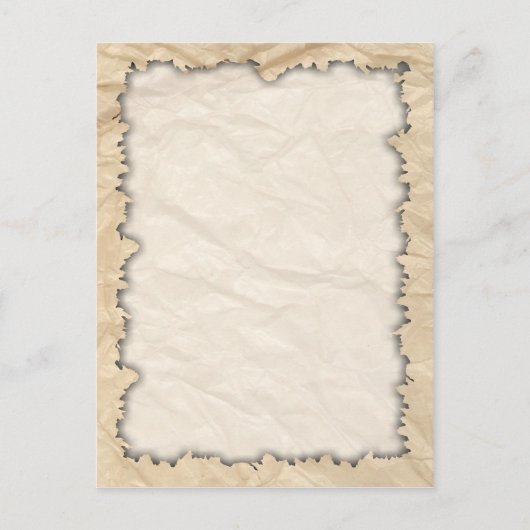 Ränder auf Papier Postkarte (Vorderseite)