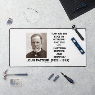 Ränder der Geheimnisse Schleier wird dünner Pasteu Schreibtischunterlage