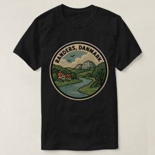 Randers Dänemark Kuppeln T-Shirt