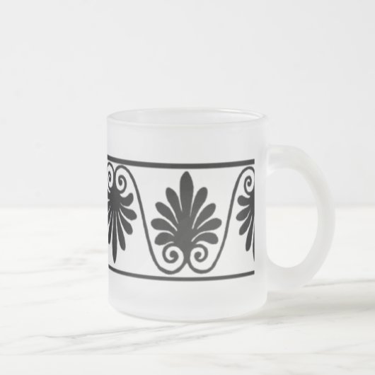 Randfrostbecher Mattglastasse (Rechts)