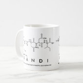 Randi Peptidname Tasse (Vorderseite Links)