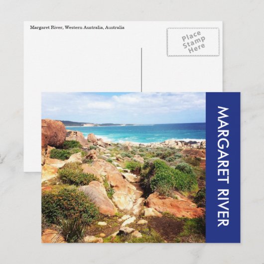 Randküste Postkarte (Vorne/Hinten)