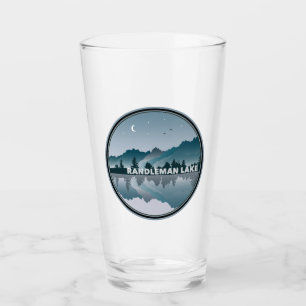 Randleman Lake North Carolina Reflektion Glas
