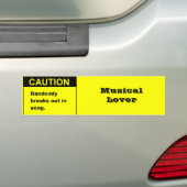 Randmon Lied Autoaufkleber (Auf Auto)