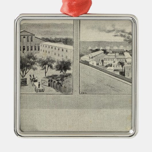 Randolph & Clowes, Wasserbury Silbernes Ornament (Vorne)