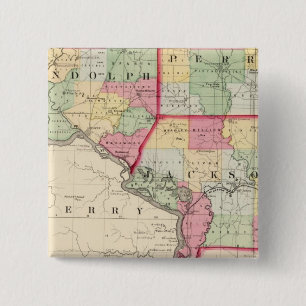Randolph, Perry, Jackson-Landkreis Button