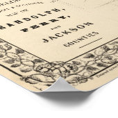 Randolph, Perry, Jackson Landkreis Poster (Ecke)