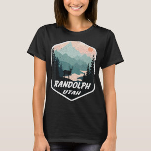 Randolph Utah Ut Berge Wandern Souvenir T-Shirt