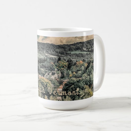 Randolph Vermont Classic 15oz Tasse (VorderseiteRechts)