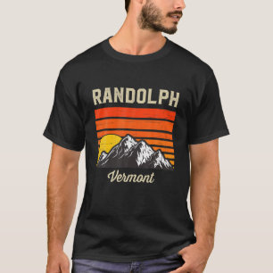 Randolph Vermont Retro Vintag City Staat USA T-Shirt