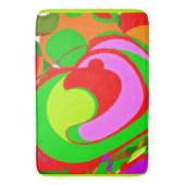 Random Abstrakt Pattern Badematte (Vorderseite Vertikal)