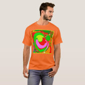 Random Abstrakt Pattern T-Shirt (Vorne ganz)