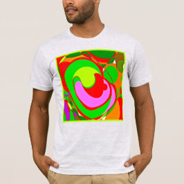 Random Abstrakt Pattern T-Shirt
