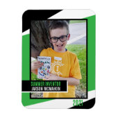 Random Achievement No Child Verlassen hinter Green Magnet (Vertikal)