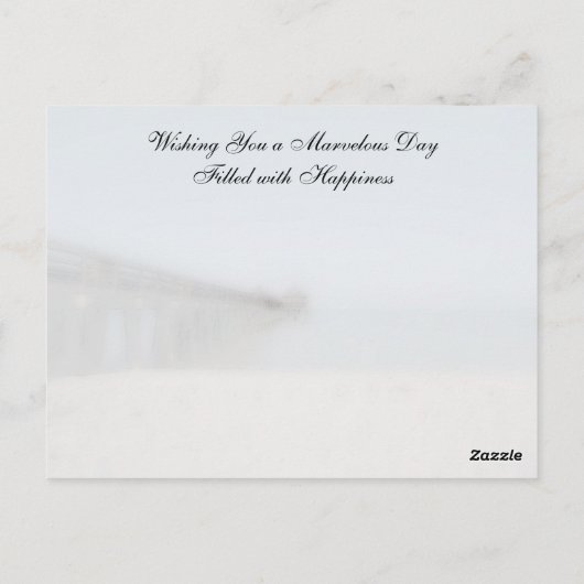 Random Act of Kindess Postcard - Soft Muschel Turt Postkarte (Rückseite)