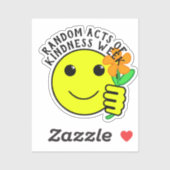Random Act of Kindness Week Aufkleber (Blatt)