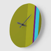Random Act of Violet Große Wanduhr (Winkel)