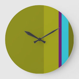 Random Act of Violet Große Wanduhr