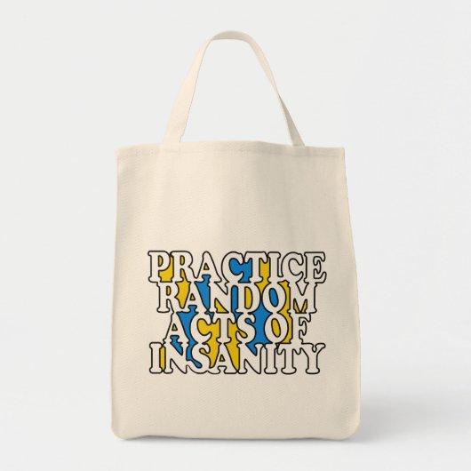 Random Acts of Insanity Taschen (Vorne)