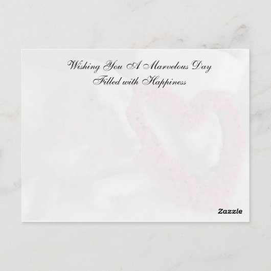 Random Acts of Kindness Postcard - Regen Postkarte (Rückseite)