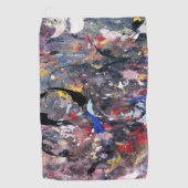 random art golfhandtuch (Vorderseite)