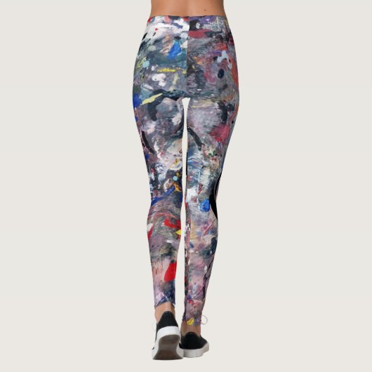 random art leggings (Rückseite)