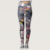 random art leggings (Vorderseite)