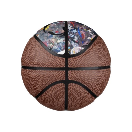 random art mini basketball (Rechts)