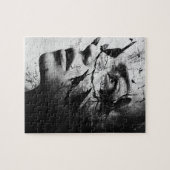 Random Art My Cat hat mir Vögel im Kopf gemacht Puzzle (Horizontal)