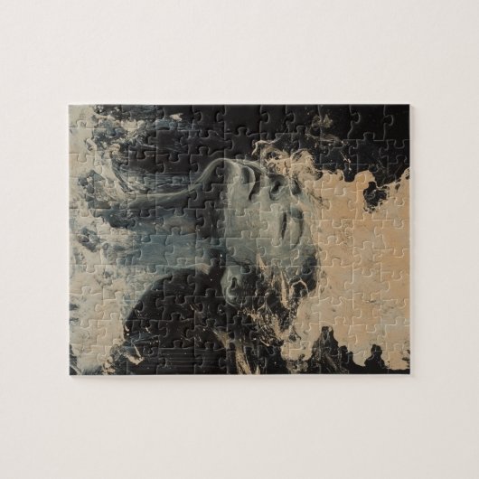 Random Art My Cat Made Puzzle (Horizontal)