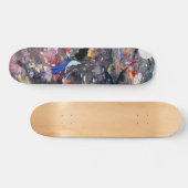 random art skateboard (Horizontal)