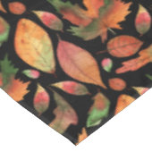 Random Autumn Herbstlaubs Earthy Tischdecke (Schrägansicht)