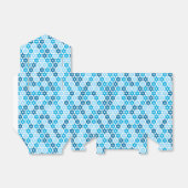Random Blue Star von David Geschenkschachtel (Ungefaltet)