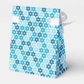 Random Blue Star von David Geschenkschachtel (Rückseite)