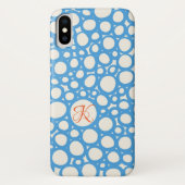 Random Circles Case-Mate iPhone Hülle (Rückseite)