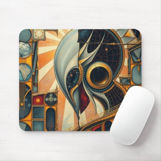 Random Cosmic Avenger Mousepad (Mit Mouse)