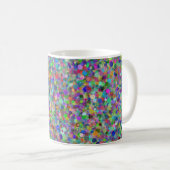 Random Dot 11oz Tasse (VorderseiteRechts)