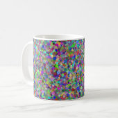 Random Dot 11oz Tasse (Vorderseite Links)