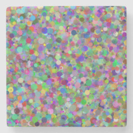 Random Dot Marble Untersetzer