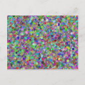 Random Dot Postcard Postkarte (Vorderseite)