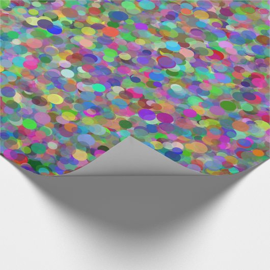 Random Dot Wrapping Paper Geschenkpapier (Ecke)