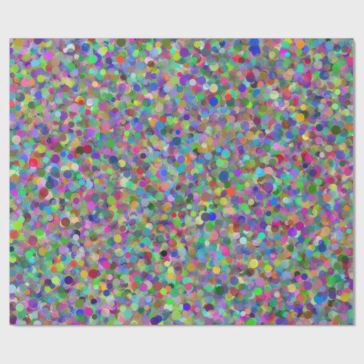 Random Dot Wrapping Paper Geschenkpapier (Flach)