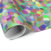Random Dot Wrapping Paper Geschenkpapier (Rolleneckpunkt)