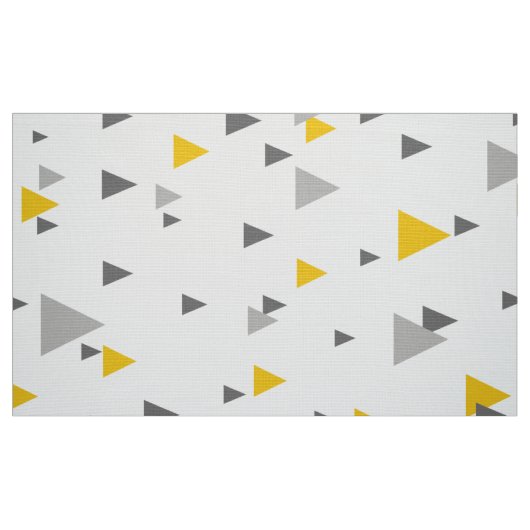 Random Dreiecke Modernes Nahtloses Muster Stoff (Fat Quarter (45,7 x 55,9 cm))