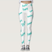 Random F Wörter Leggings (Vorderseite)