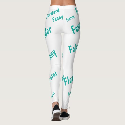 Random F Wörter Leggings (Rückseite)
