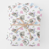 Random Floral Ostersonnensaison Geschenkpapier Set (Beispiel)