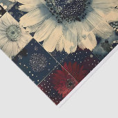 Random Floral Tile Collage Decoupage Right 152 Seidenpapier (Ausschnitt)