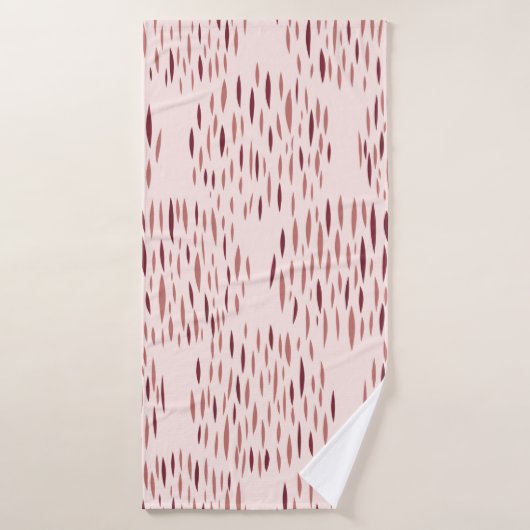 Random geometric background. Seamless pattern. Vin Badehandtuch (Badehandtuch)